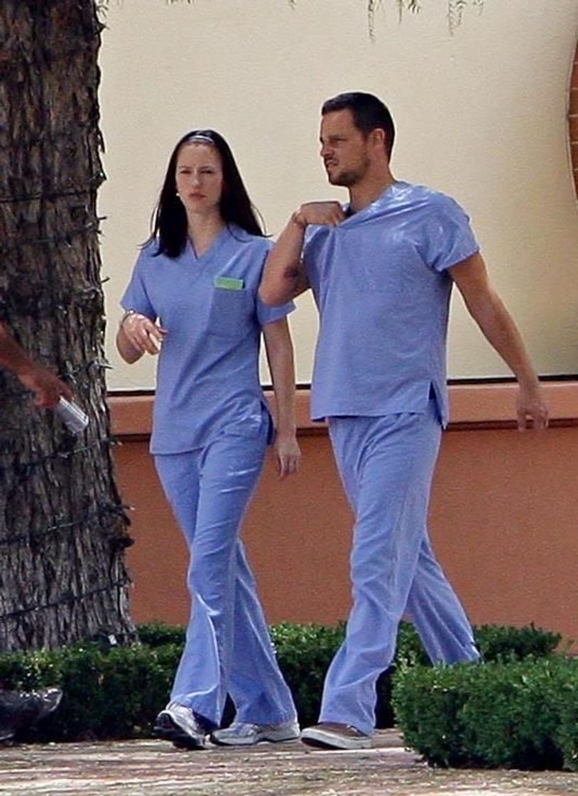 Moda chyler e justin grey’s anatomy 