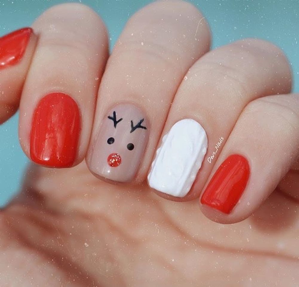 Moda unhas para o natal 