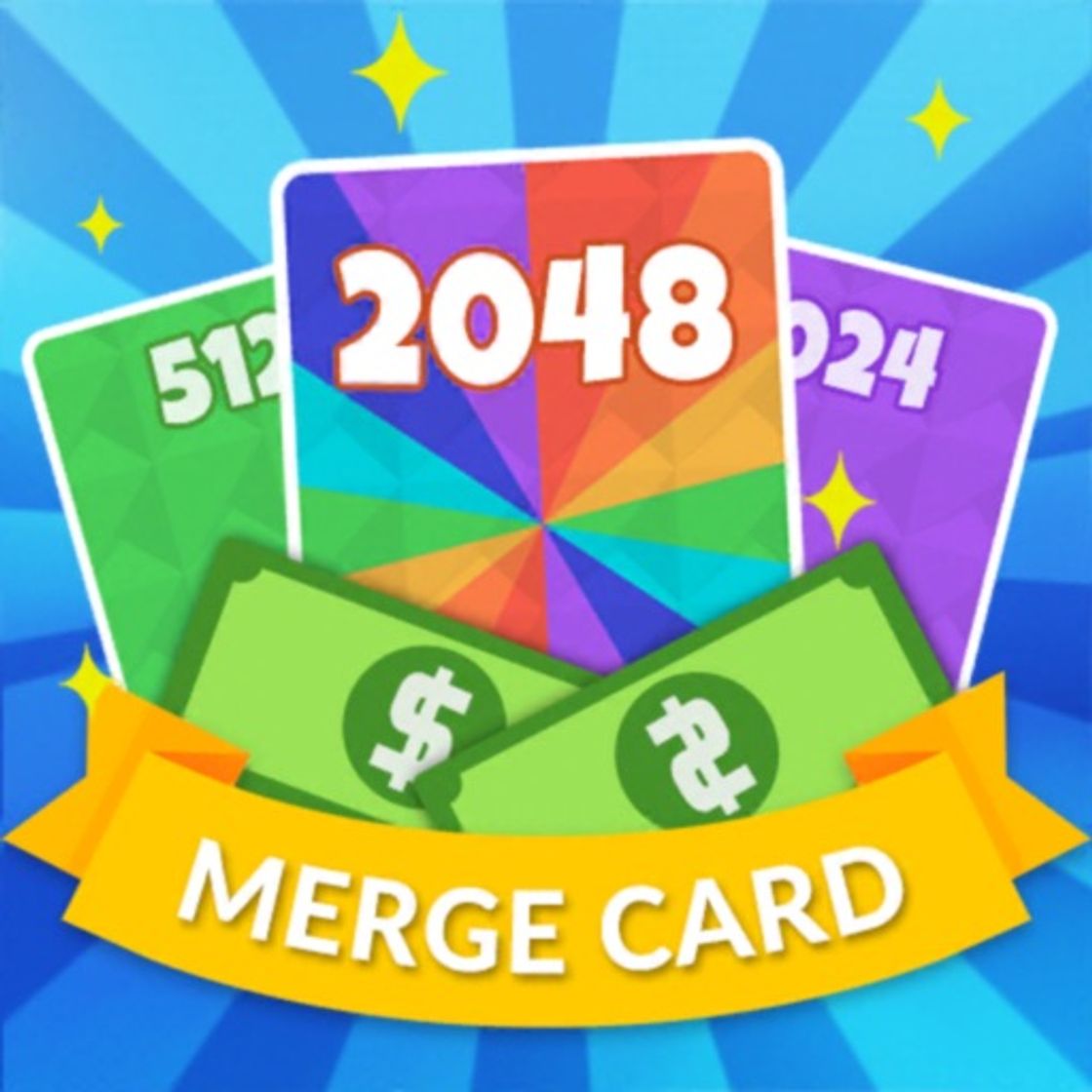 App 2048 Merge Card