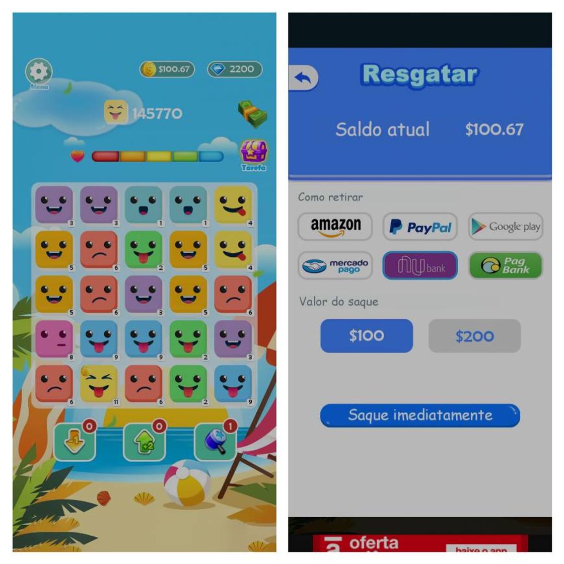 App Emoji Blast (Acesso Antecipado)