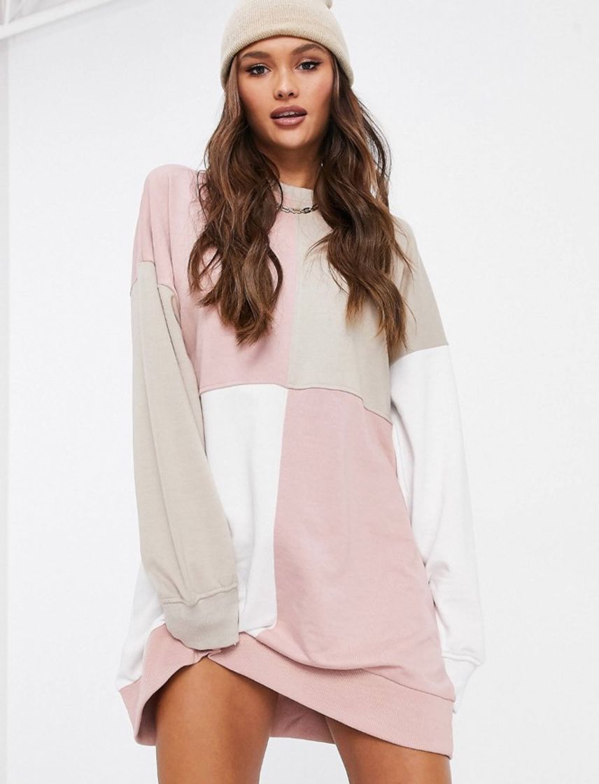 Fashion Vestido Sudadera Missguided