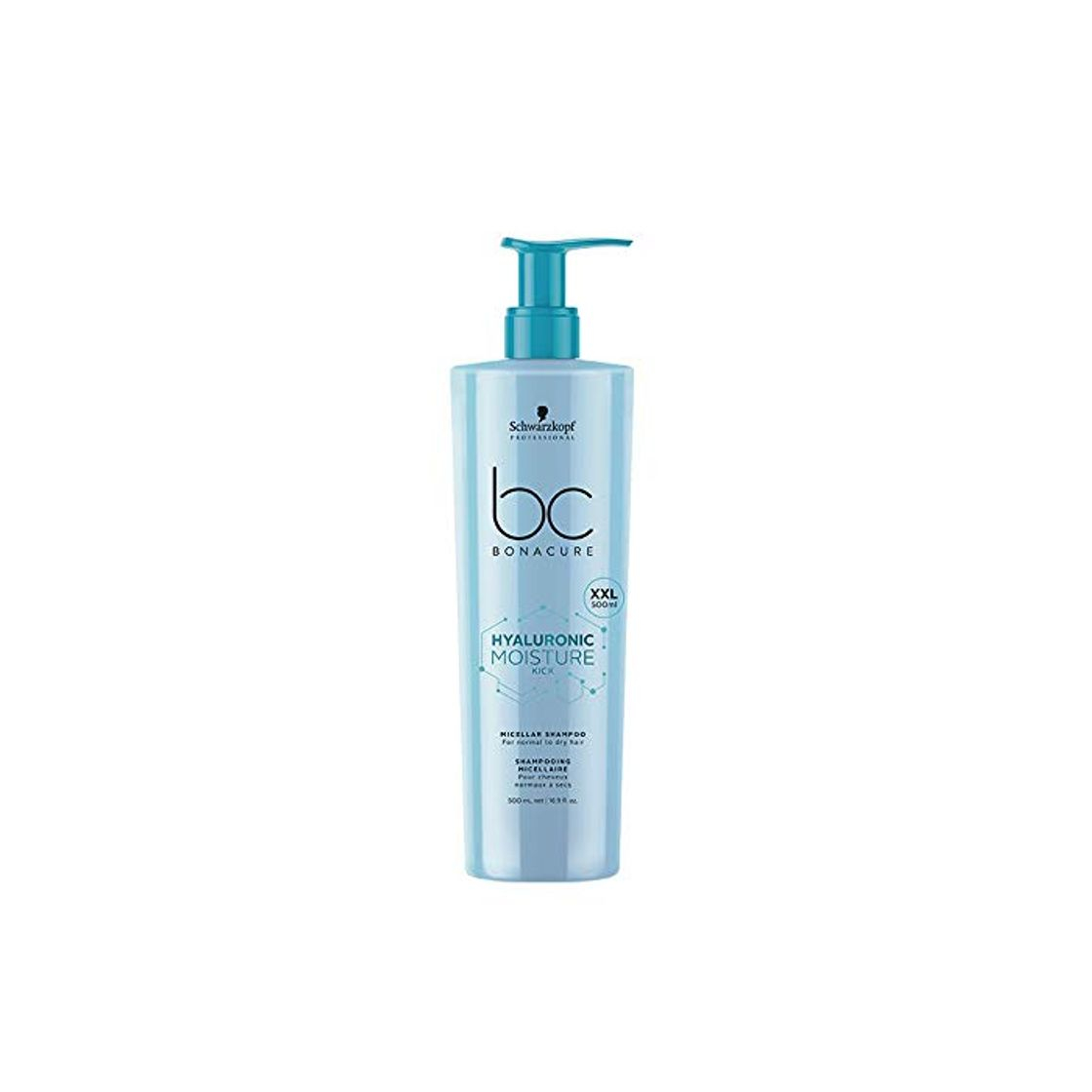 Belleza Schwarzkopf BC Bonacure Hyaluronic Moisture Kick Micellar Shampoo 500ml