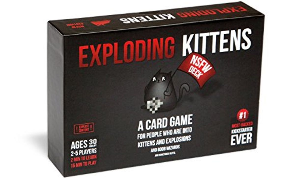 Producto Exploding Kittens NSFW Edition - Juego de Cartas