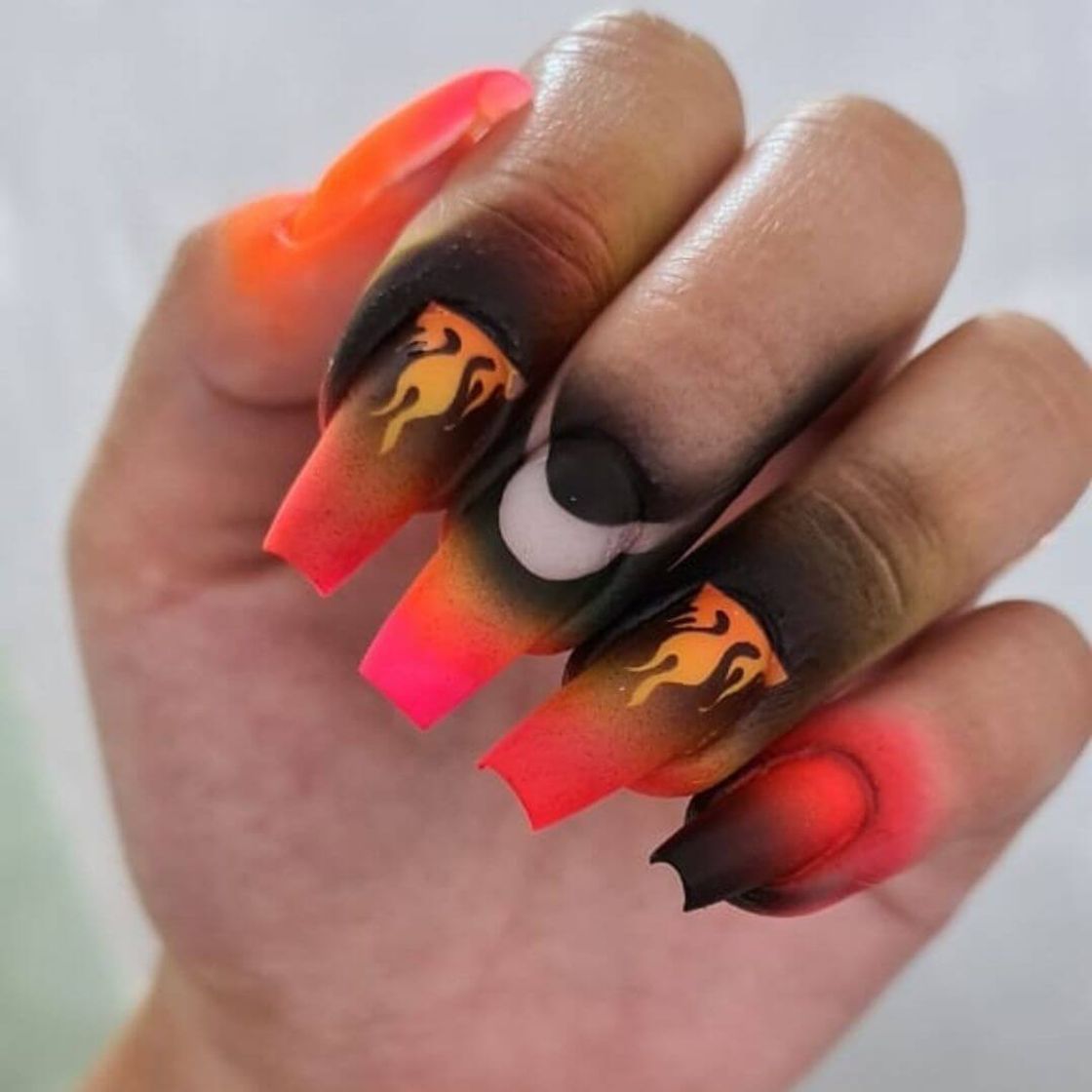 Moda Unhas halloween 