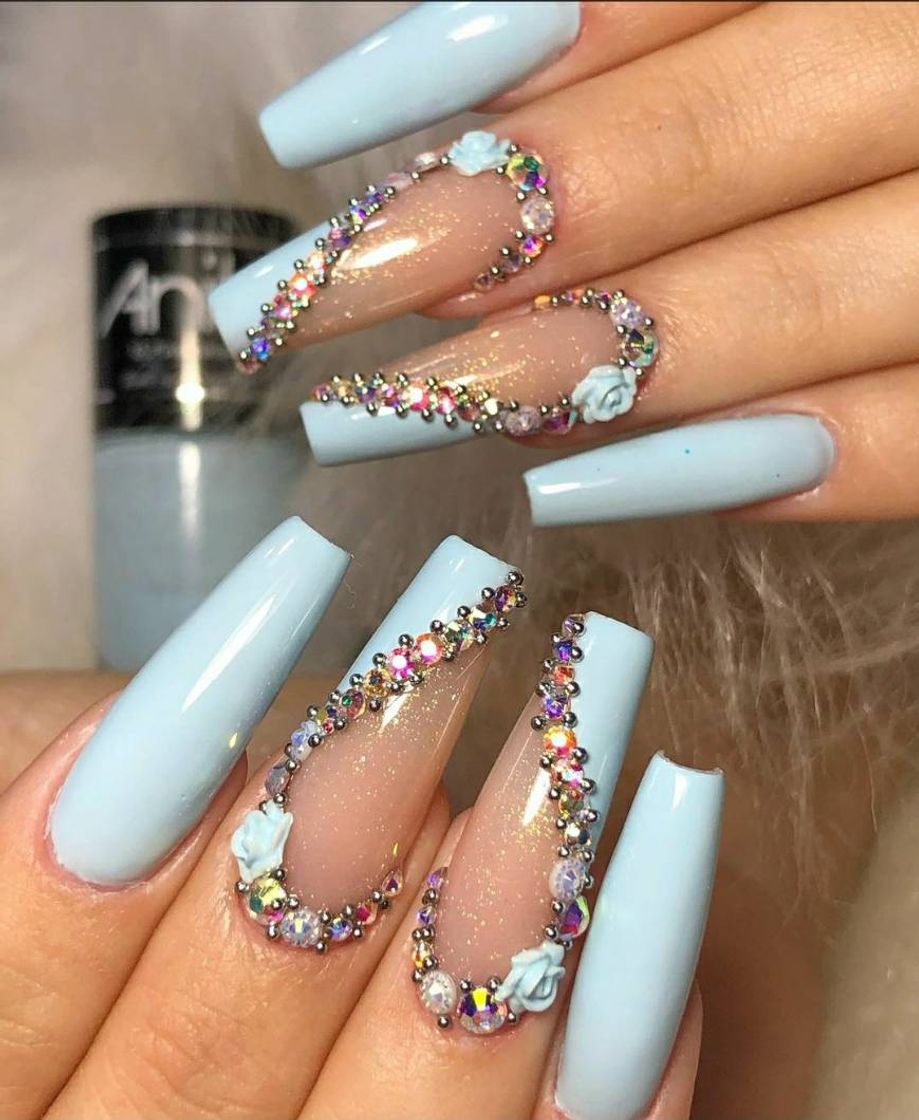 Moda Unhas de gel decoradas