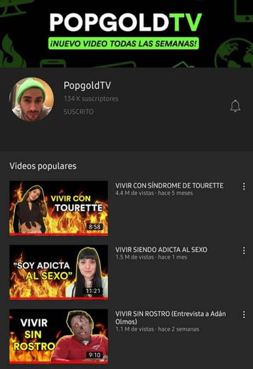 PopgoldTV - YouTube