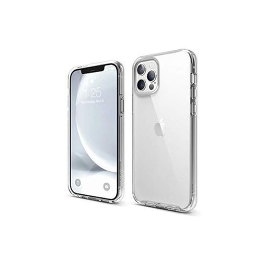 elago Híbrida Transparente Funda iPhone 12 & iPhone 12 Pro Compatible con