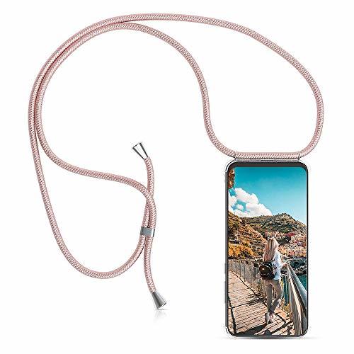 Electrónica XCYYOO Carcasa de movil con Cuerda para Colgar iPhone 7/8 -Funda para