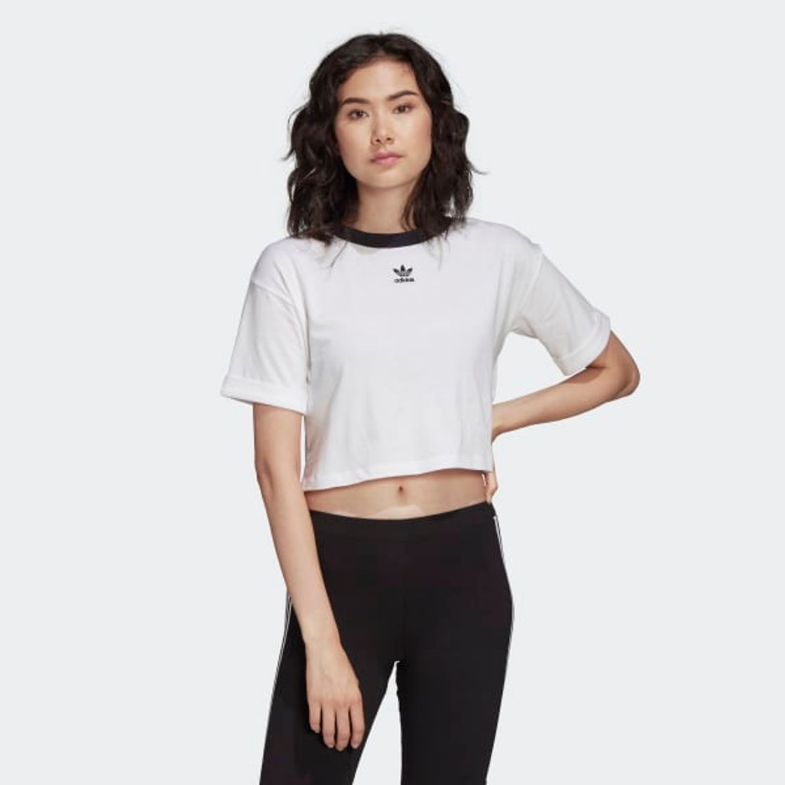 Moda adidas Crop Top - White | adidas US