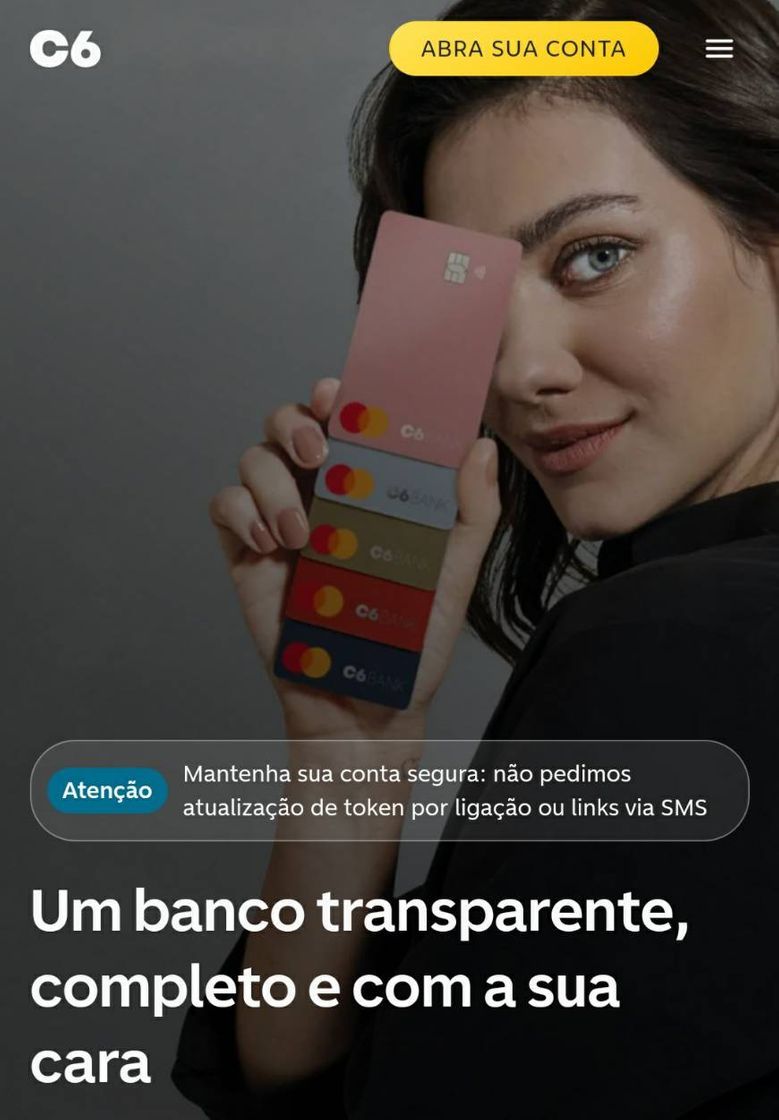 Fashion C6bank o cartão ideal pra você!