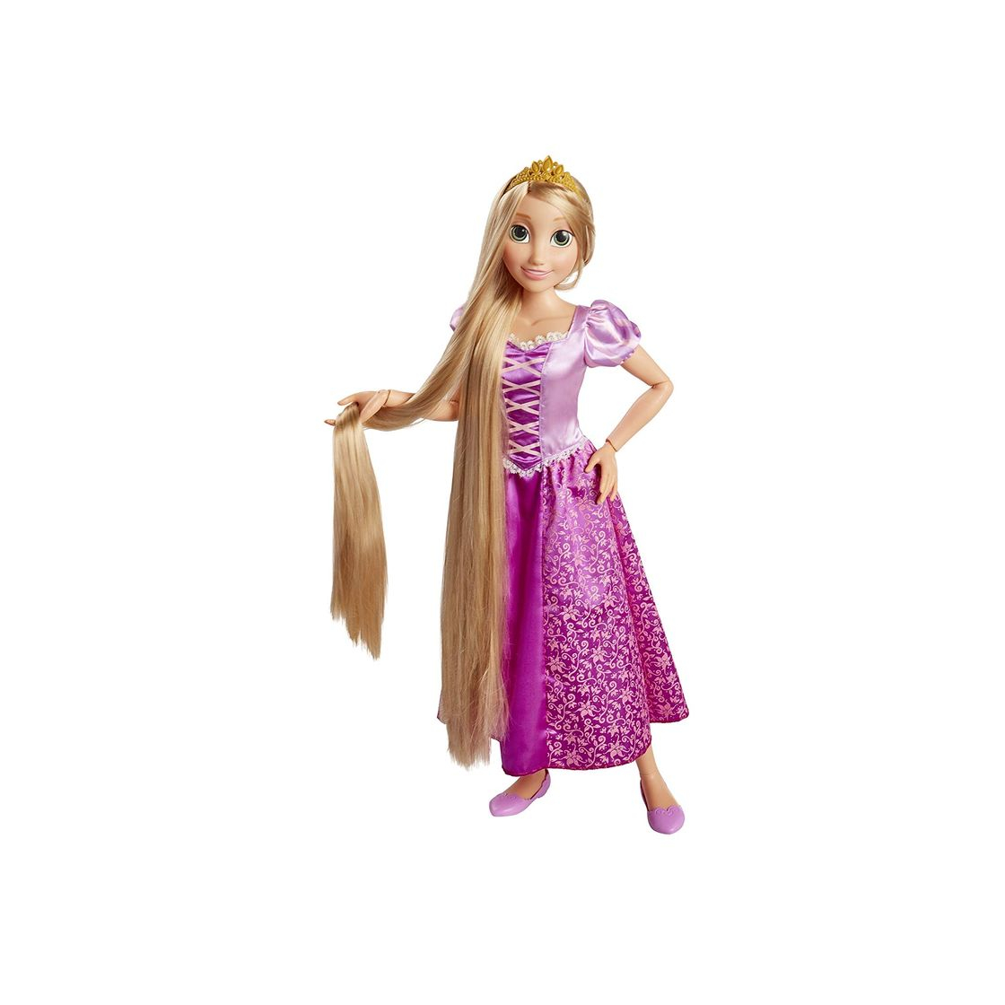 Product Disney Princess Muñeca Rapunzel, Multicolor, 28 cm