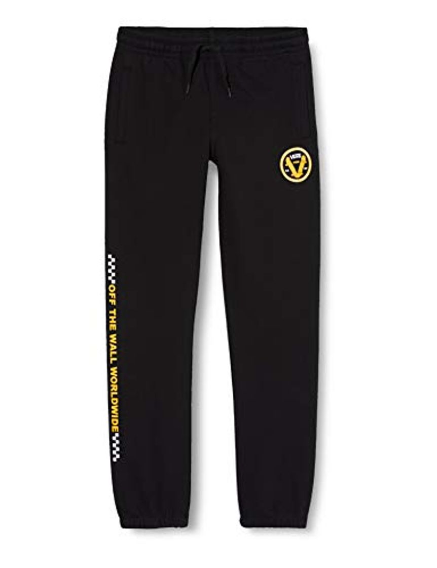 Product Vans Old Skool V Fleece Pant Boys Pantalones, Negro