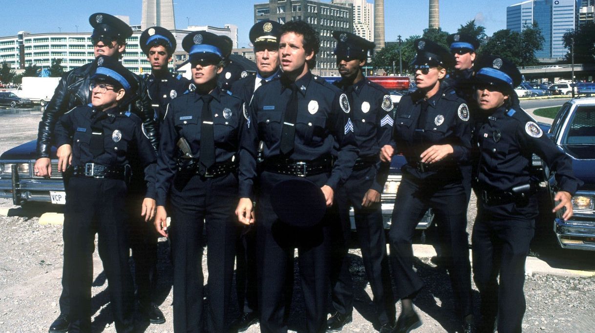 Movie Loca academia de policía