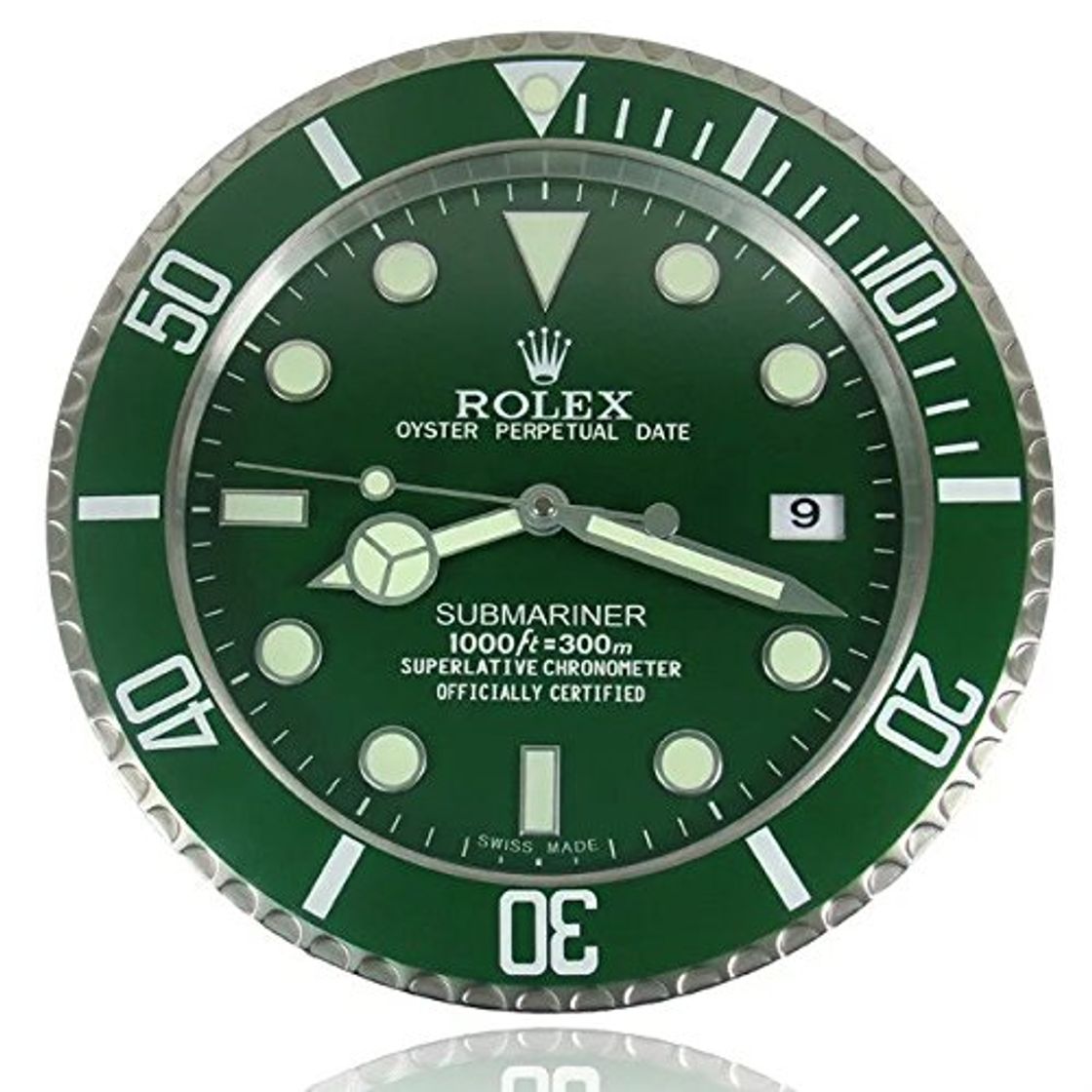 Product Submariner Rolex Reloj De Pared Luminosa