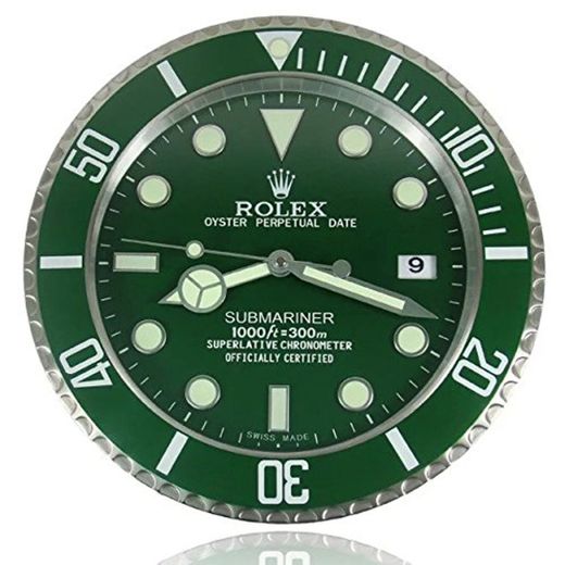 Submariner Rolex Reloj De Pared Luminosa