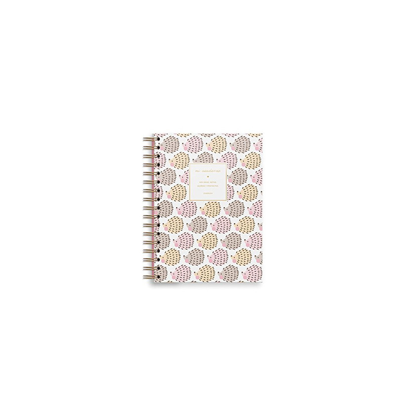 Producto Charuca CU05 - Cuaderno con hoja rayada y diseño Erizos