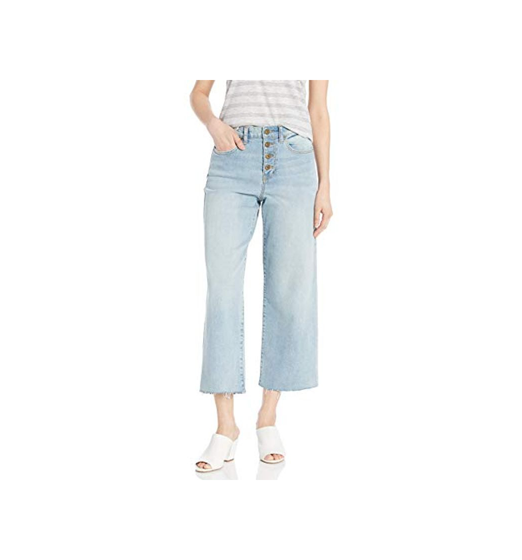 Moda Daily Ritual Denim Coulotte-Base B jeans, Desteñido