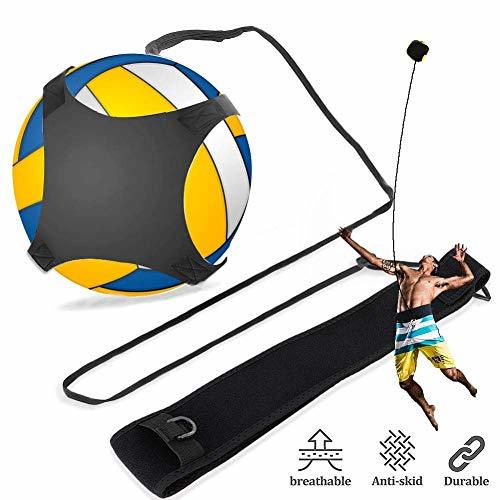 Belleza El equipo de entrenamiento de fútbol de voleibol Ball Rebounder ayuda con