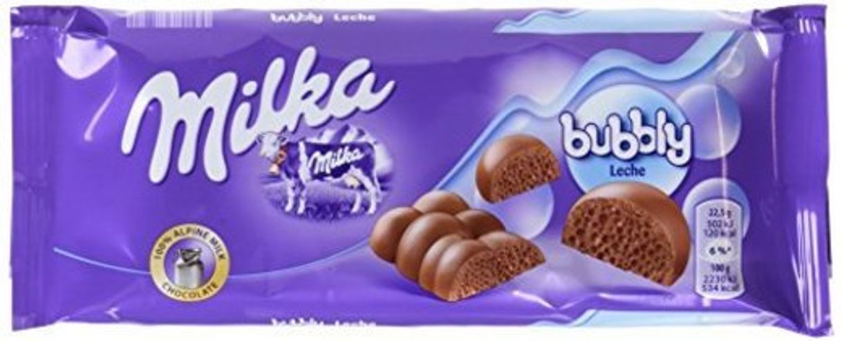 Product Milka Bubbly Leche Chocolate