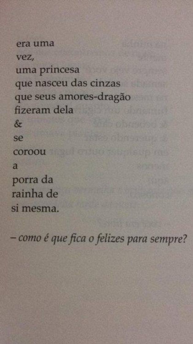 Moda Uma frase de um livro 