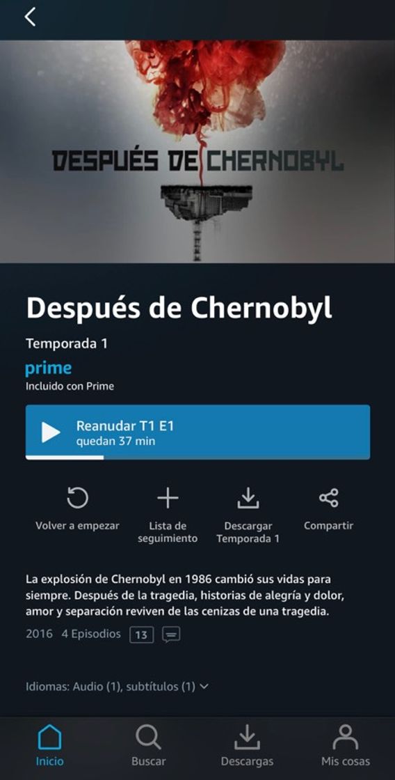 Serie Después de Chernobyl 