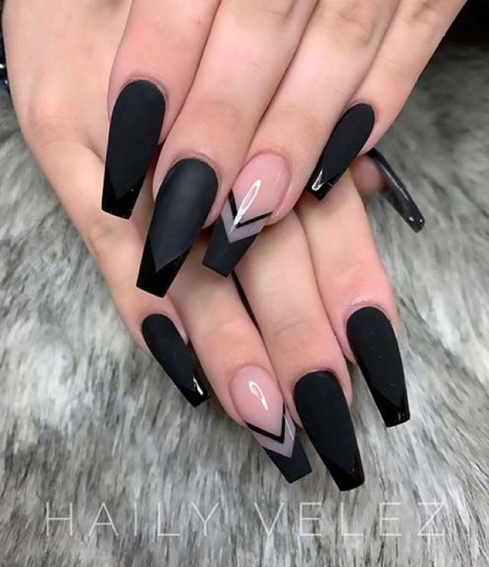 Fashion Nails preto