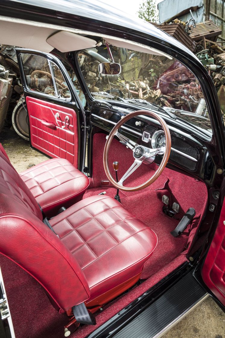 Social 1966 VW Beetle 'Black Jack' — Classic Car Revivals #aircooled ...