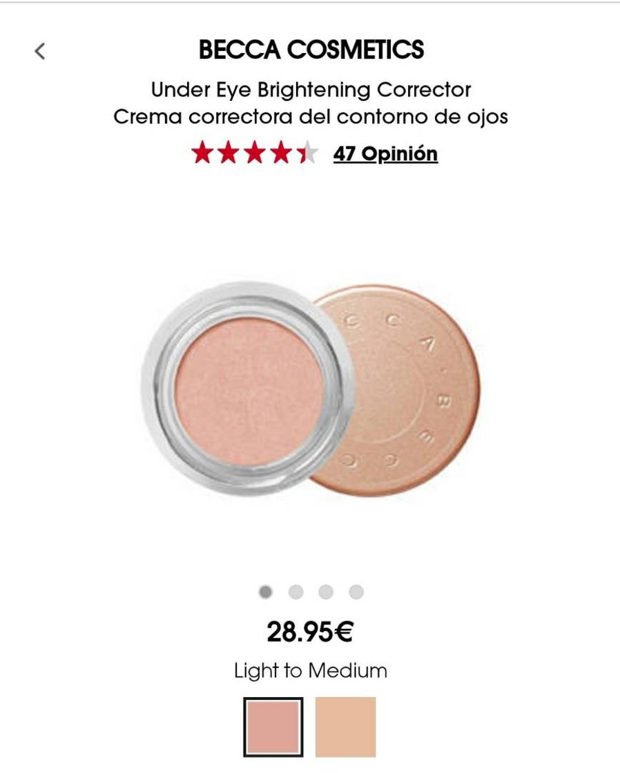 Under Eye Brightening Corrector - Crema correctora del contorno de ...