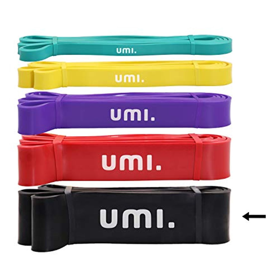 Producto UMI. by Amazon -Banda Elástica de Resistencia Cuerda de Fuerza para Fitness,