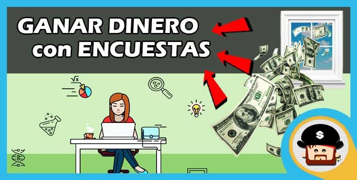 Moda Gana dinero jugando y realizando encuestas 