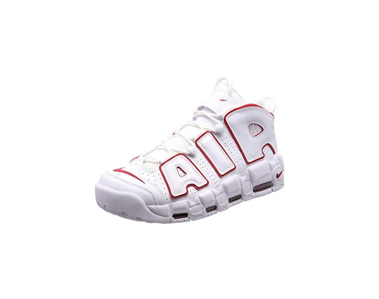 Moda Zapatillas Nike - Air More Uptempo Ž96 Blanco/Rojo/Blanco Talla