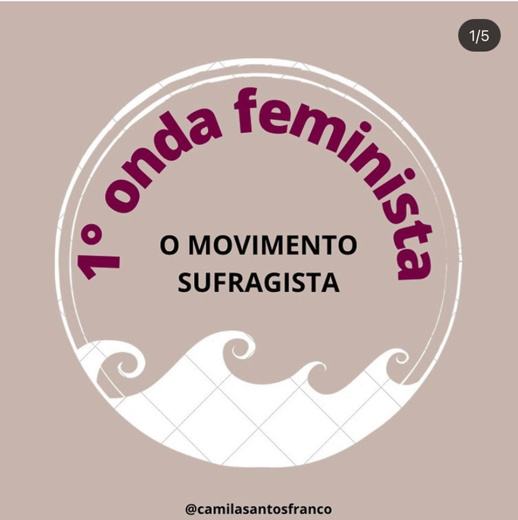 Moda 1ª onda feminista