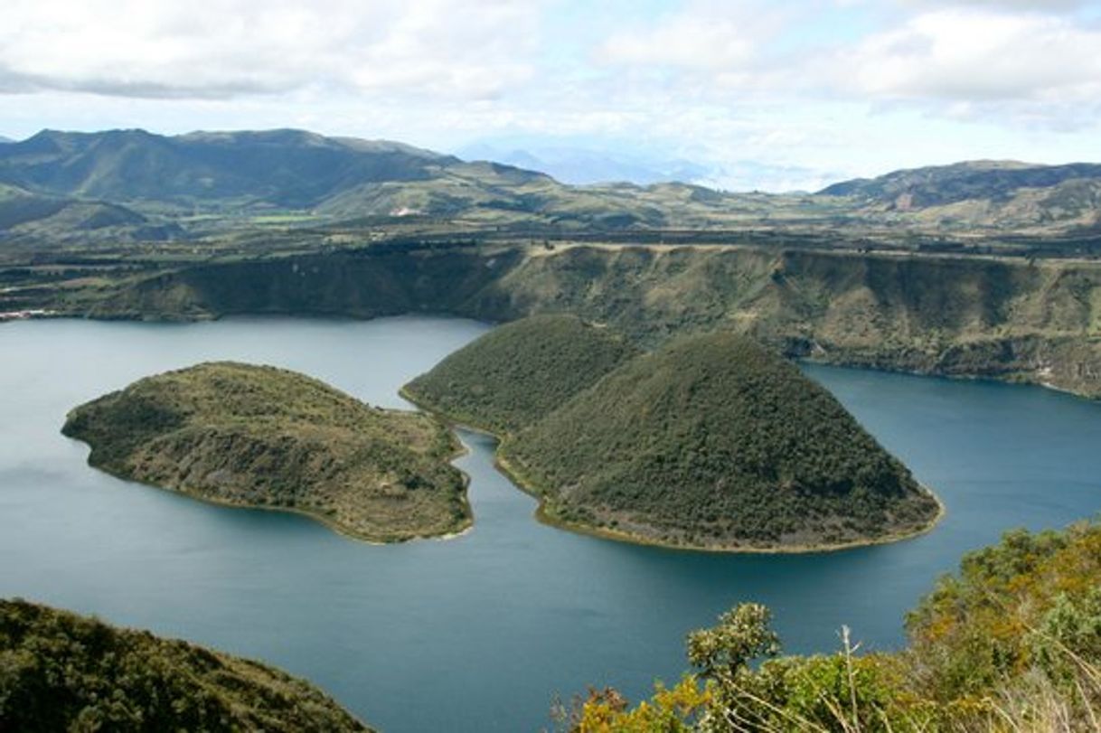 Lugar Laguna de Cuicocha