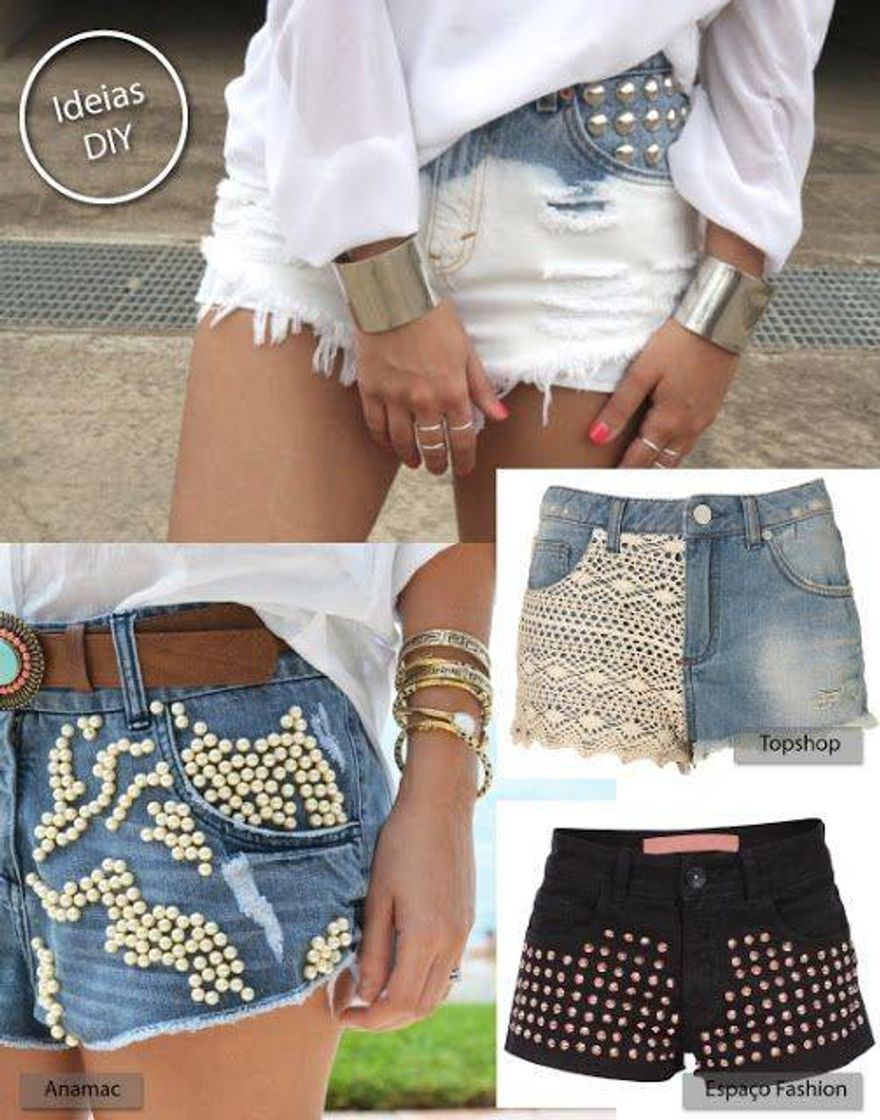 Fashion Customização em shorts