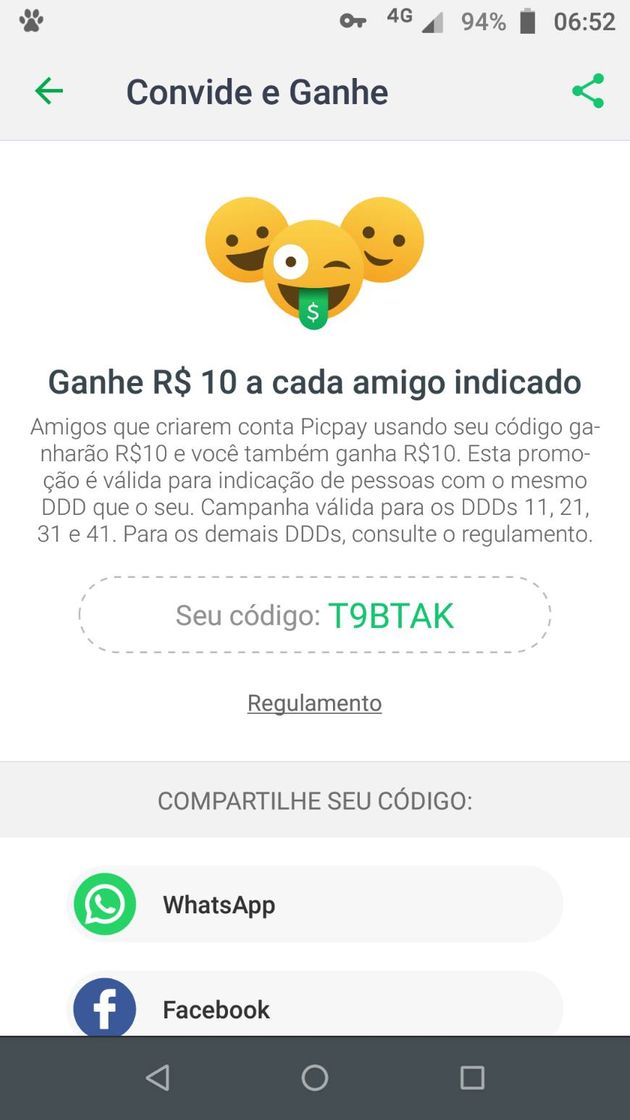 Social Use o PicPay para pagar amigos, boletos, recarregar o celula