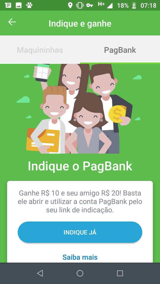Social Quer ganhar R$20? Use meu link de indicação, abra uma conta.