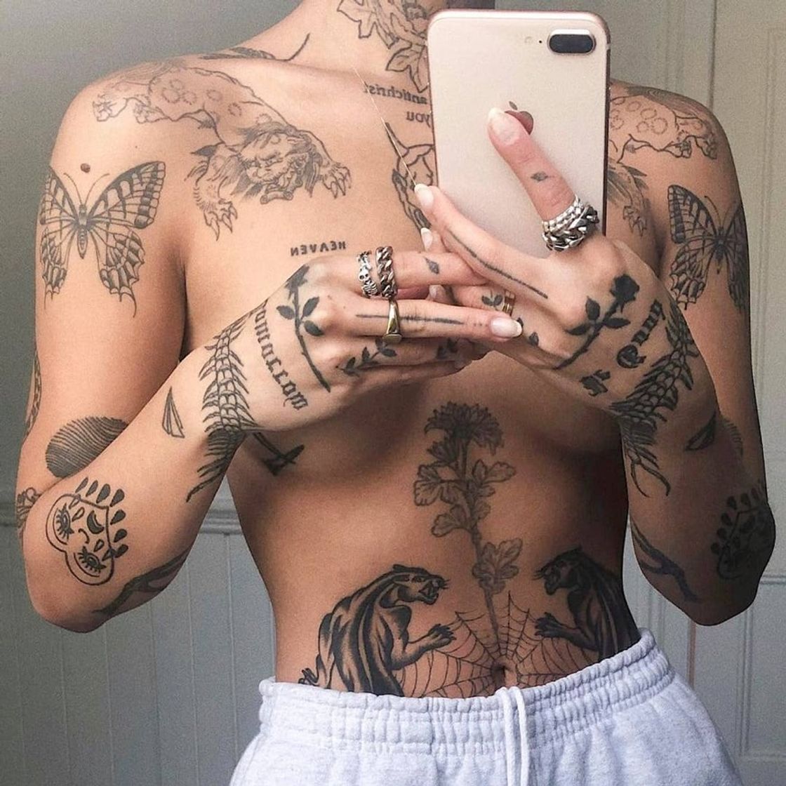 Fashion Ideias para tatuagens ❤️