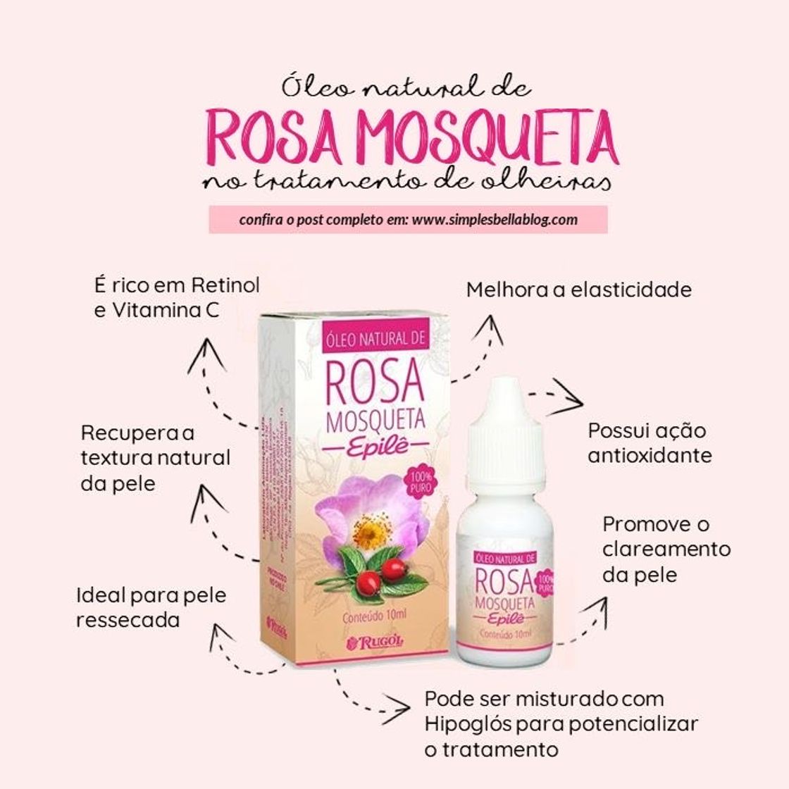 Fashion Óleo natural Rosa Mosqueta 