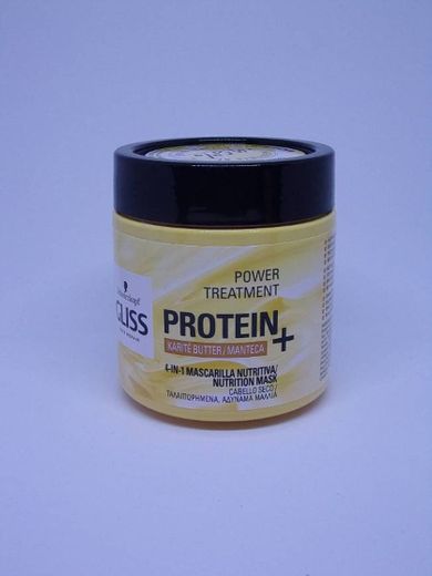 Gliss Schwarzkopf - Máscara nutritiva  Protein + 