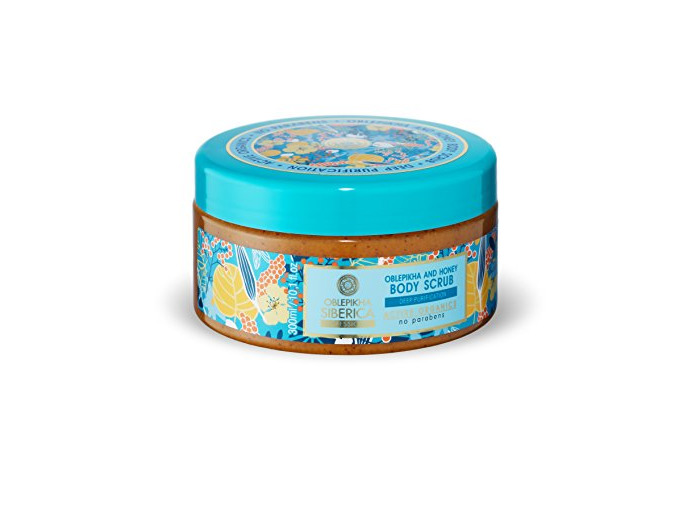 Social Natura Siberica Exfoliante Corporal Exfoliante de Oblepikha y Miel