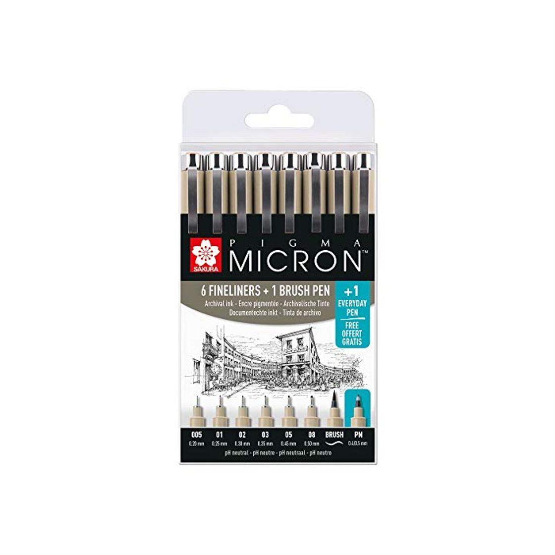 Product Sakura Pigma Micron - Rotulador de punta fina