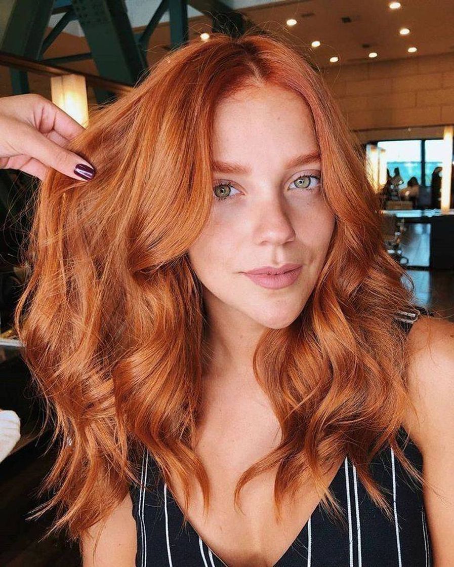Social Cabelo ruivo