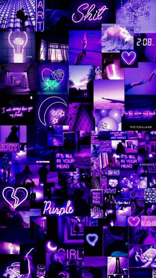 Moda Wallpaper roxo💜