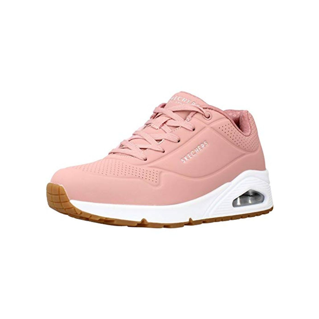 Fashion Skechers - Uno-Stand on Air - Zapatillas deportivas para mujer, Rosa