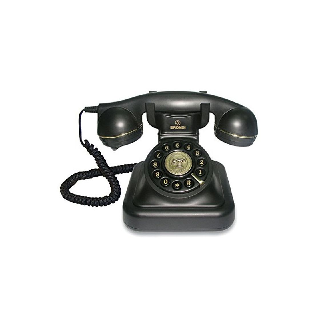 Social Tiptel Vintage 20 Negro - Teléfono