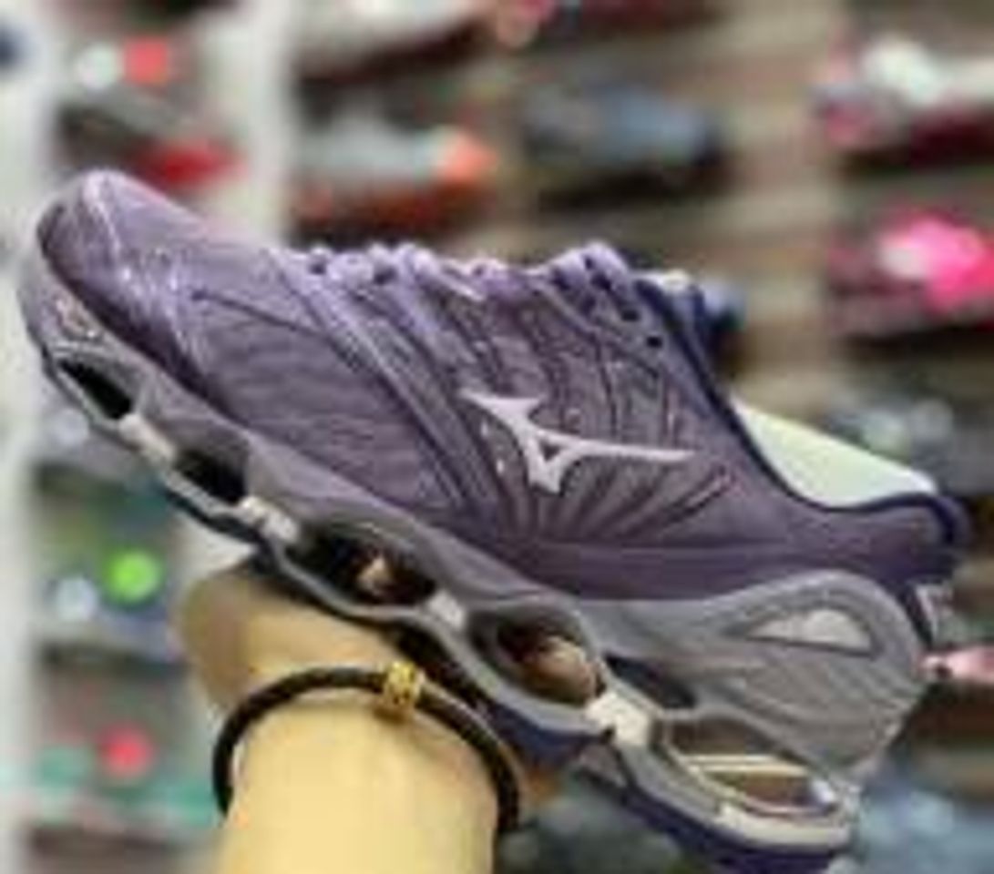 Fashion Tênis Mizuno Wave Prophecy 8 lilás | Rico Marcas Outlet