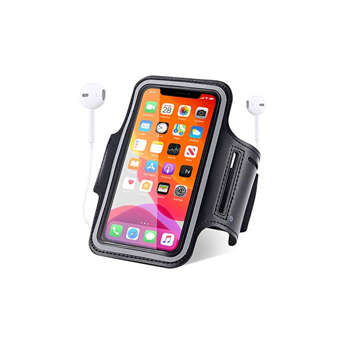 Social Aotlet Brazalete Deportivo para Correr,Universal Movil Running Armband con Correa Ajustable para