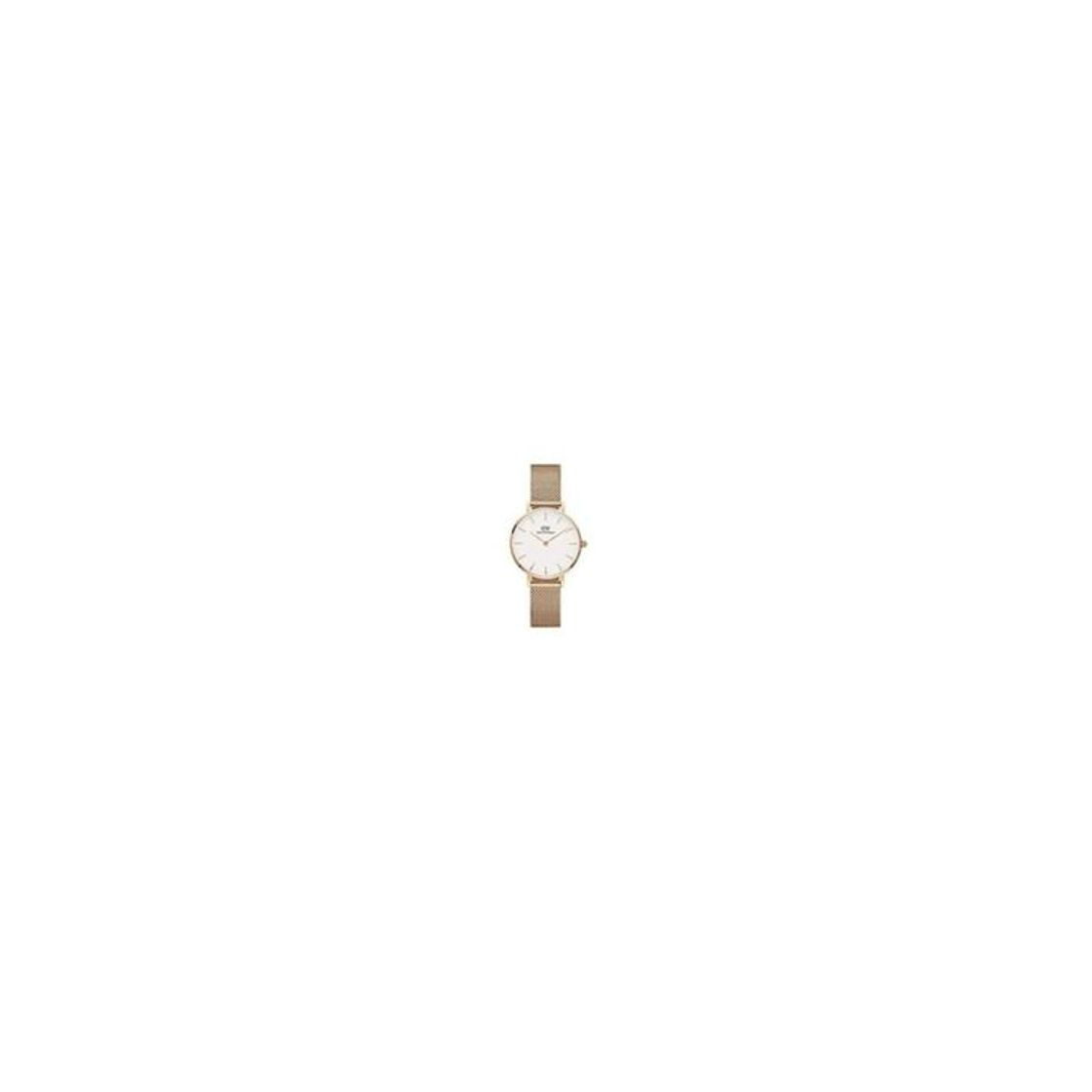 Fashion Daniel Wellington Reloj Analógico para Mujer de Cuarzo con Correa en Acero