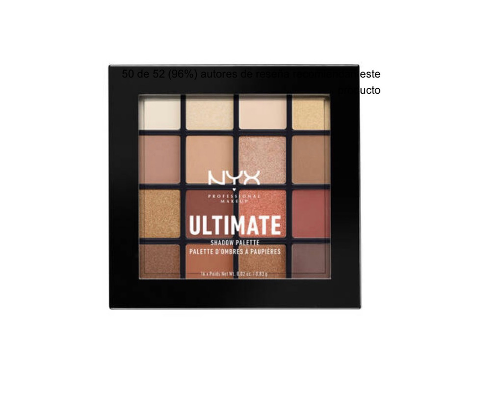 Products Paleta de sombras nyx