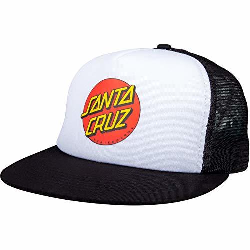 Lugar Santa Cruz Cap Classic Dot Mesh White Black